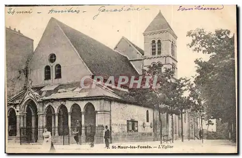 Cartes postales St Maur des Fosses l&#39eglise
