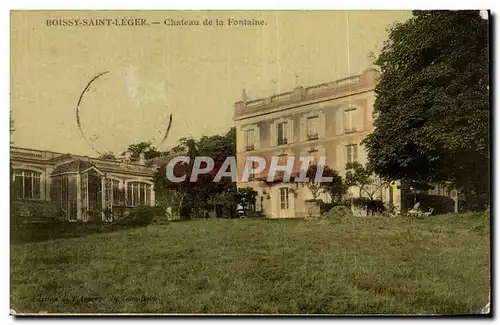 Cartes postales Boissy St leger Chateau de la fontaine
