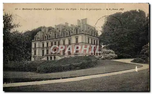 Cartes postales Boissy St leger Chateau de la Piple Facade principale