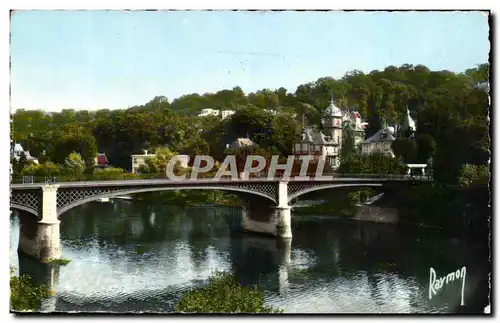 Cartes postales moderne Le pont de Chennevieres et la Marne