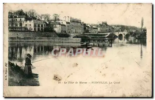 Ansichtskarte AK Le Tour de Marne Joinville le quai