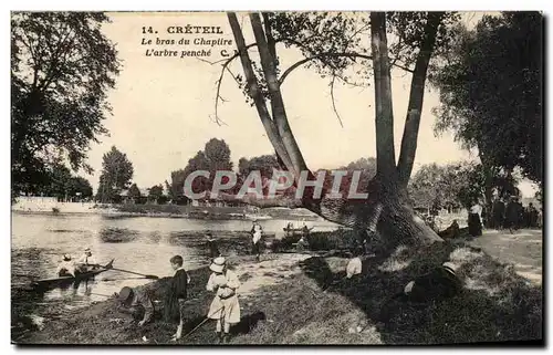 Ansichtskarte AK Creteil Le bras du chapitre L&#39arbre penche