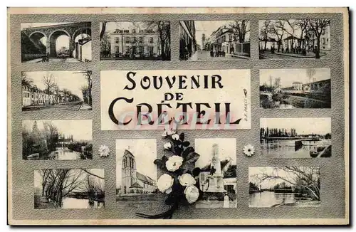 Cartes postales Souvenir de Creteil