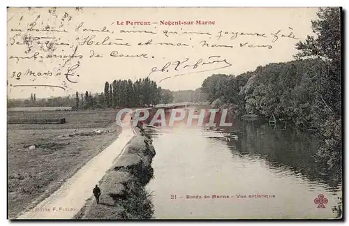 Cartes postales Le Perreux Bords de Marne Vue artistique