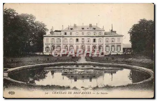Cartes postales Chateau de Brevannes Le bassin