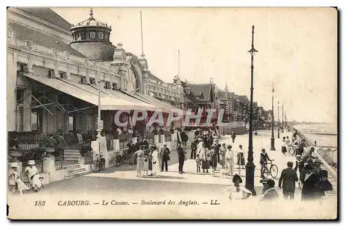 Cabourg Ansichtskarte AK le casino Boulevard des Anglais