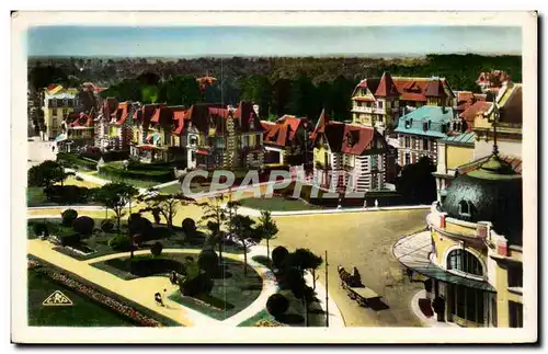 Cabourg Ansichtskarte AK es jardins du casino et les villas