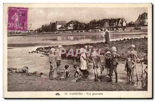 Cabourg Ansichtskarte AK Vue generale Enfants