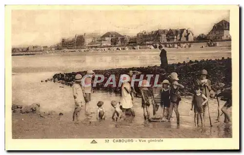 Cabourg Ansichtskarte AK Vue generale Enfants