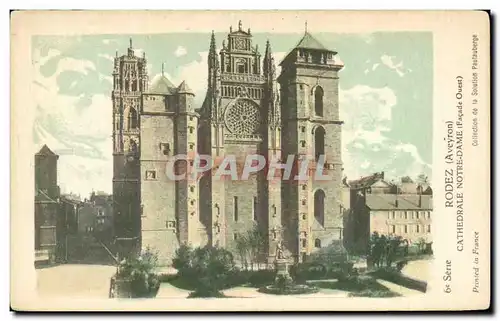 Rodez Cartes postales Cathedrale Notre Dame