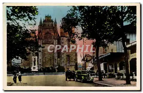 Rodez Cartes postales Avenue Victor Hugo et place d&#39armes