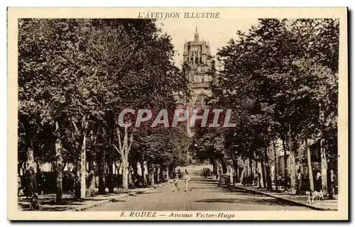 Rodez Cartes postales Avenue Victor Hugo