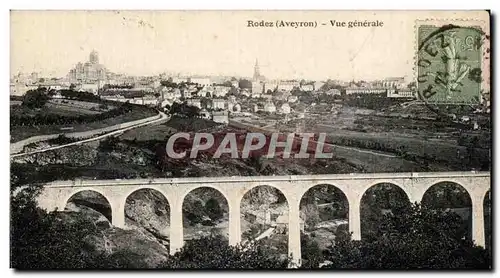 Rodez Cartes postales Vue generale