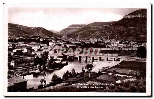 Cartes postales Millau Vue generale et vallee du Tarn