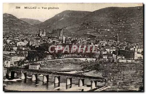 Cartes postales Millau Vue generale