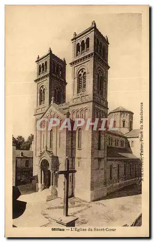 Ansichtskarte AK Millau L&#39eglise du Sacre Coeur