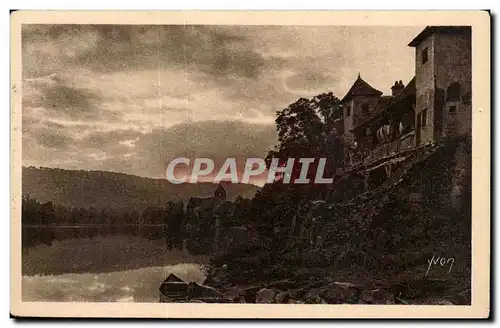 Cartes postales Region du Limousin La maison de Clarisse et les rives de la Dordogne a Beaulieu