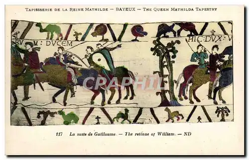 Cartes postales Bayeux Tapisserie de la Reine Mathilde La suite de Guillaume