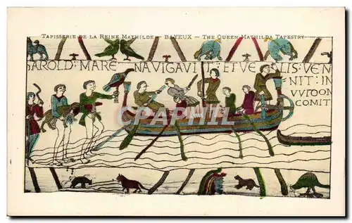 Cartes postales Bayeux Tapisserie de la Reine