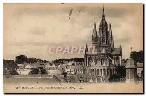 Cartes postales Bayeux Vue prise de l&#39ancien seminaire