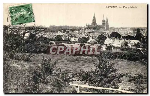 Cartes postales Bayeux Vue generale