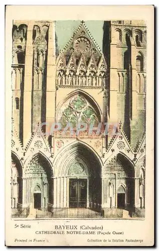 Cartes postales Bayeux Cathedrale Notre Dame