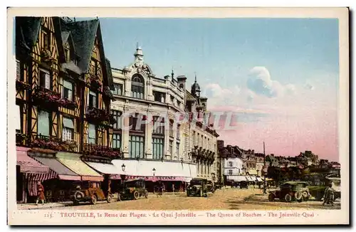 Ansichtskarte AK Trouville La reine des plages Le quai Joinville