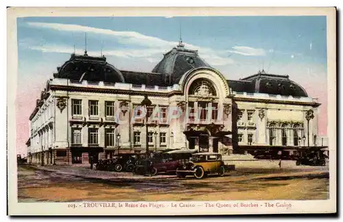 Ansichtskarte AK Trouville La reine des plages Le casino