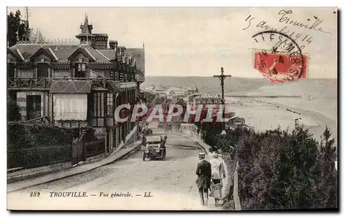 Cartes postales Trouville Vue generale