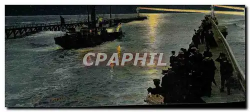 Cartes postales Trouville Depart du rapide (bateau)