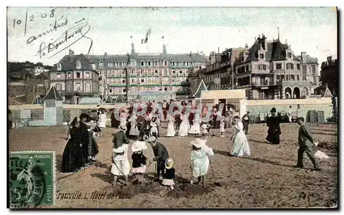 Cartes postales Trouville Hotel de Paris