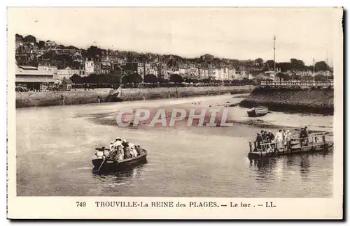 Cartes postales Trouville la reine des plages Le bac