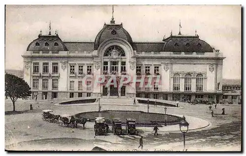 Ansichtskarte AK Trouville Entree principale Le casino