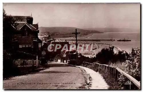 Ansichtskarte AK Trouville Reine des plages Le calvaire