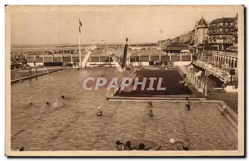 Cartes postales Trouville Reine des plages La piscine