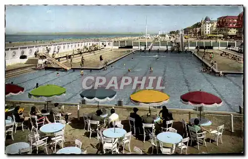 Cartes postales moderne Trouville La piscine