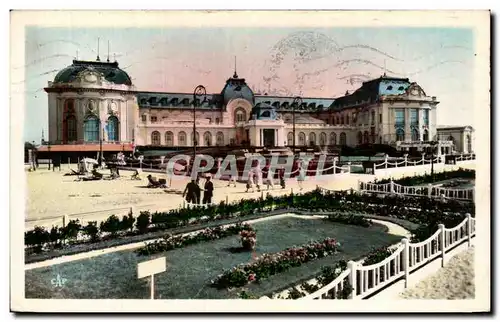 Cartes postales Trouville Reine des plages Le casino et les nouveaux jardins