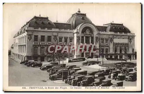 Ansichtskarte AK Trouville La reine des plages Le casino