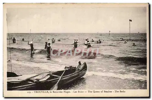 Cartes postales Trouville Les bains