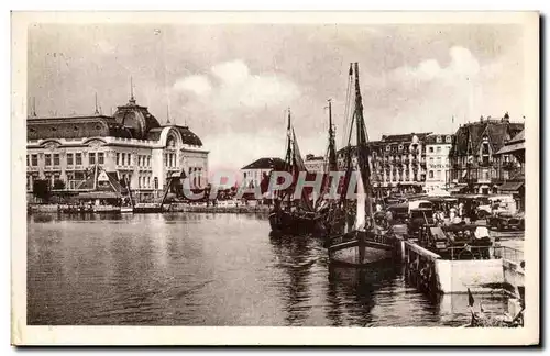 Cartes postales Trouville La Reine des plages Le port et le casino