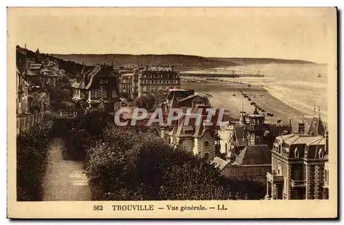 Cartes postales Trouville Vue generale