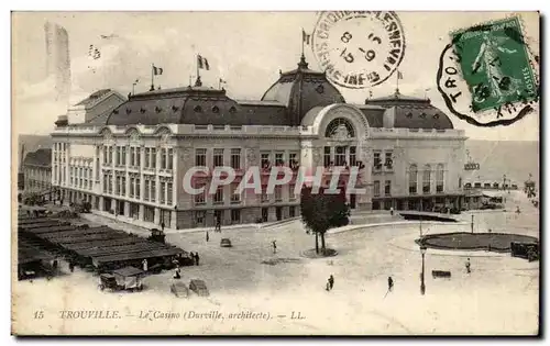 Ansichtskarte AK Trouville Le casino (Durville)