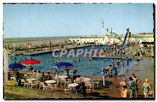 Cartes postales moderne Trouville La piscine