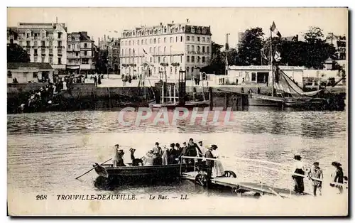 Cartes postales Trouville Deauville le bac