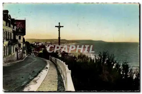 Moderne Karte Trouville La reine des plages Le calvaire