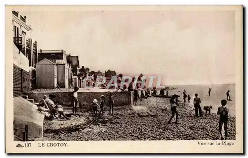 Cartes postales Le Crotoy Vue sur la plage