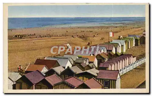 Cartes postales Cayeux sur mer Vue de la plage a maree basse