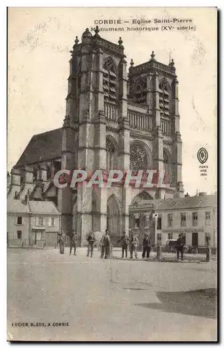 Ansichtskarte AK Corbie Eglise Saint Pierre