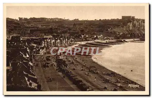 Cartes postales Mers les Bains Vue generale de la plage