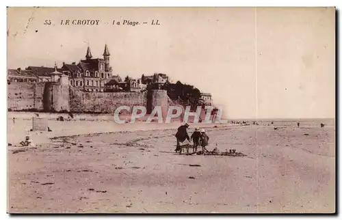 Cartes postales Le Crotoy La plage